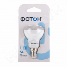 Лампа ФОТОН светодиодная LED R50 5 W E14 3000K