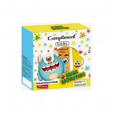 Подарочный набор Compliment MEGAMONSTERS гель-пена д/ванны200мл+краска д/ванн голубая и желтая