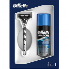 Подарочный набор Gillette MACH3 Start (ритва с 1 сменной кассетой и гель для бритья)