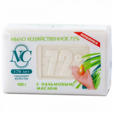 Мыло хоз с пальмовым маслом 72% 180г / Невская косметика
