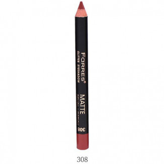Карандаш д/губ FARRES 'Matte Pencil Lipstick' т.308 каштаново-коричневый