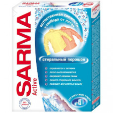 Стиральный порошок SARMA Актив Горная свежесть для всех типов стирки 400г