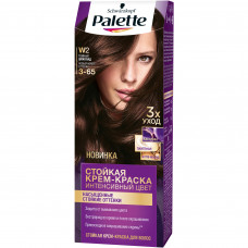 Крем-краска для волос Palette W2 темный шоколад 50мл