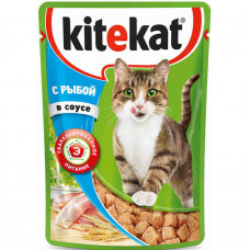 Корм для кошек Kitekat Рыба в соусе 100г