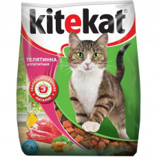 Корм для кошек Kitikat Аппетитная телятинка 350г