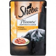 Корм для кошек Sheba Pleasure Курица и индейка 85г