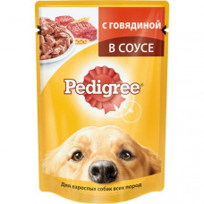 Корм для собак Pedigree говядина 85г