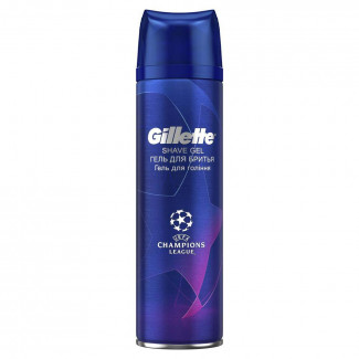Гель для бритья Gillette Fusion Phenom Hydra Gel Sensitive Skin для чувствительной кожи 200мл